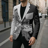 Brittany Celtic Cross Blazer Celtic Pattern - Wonder Print Shop