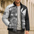 Brittany Celtic Cross Bomber Puffer Jacket Celtic Pattern - Wonder Print Shop