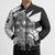 Brittany Celtic Cross Bomber Puffer Jacket Celtic Pattern - Wonder Print Shop