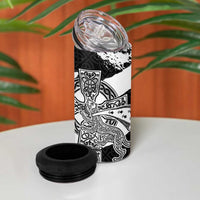 Brittany Celtic Cross 4 in 1 Can Cooler Tumbler Celtic Pattern - Wonder Print Shop