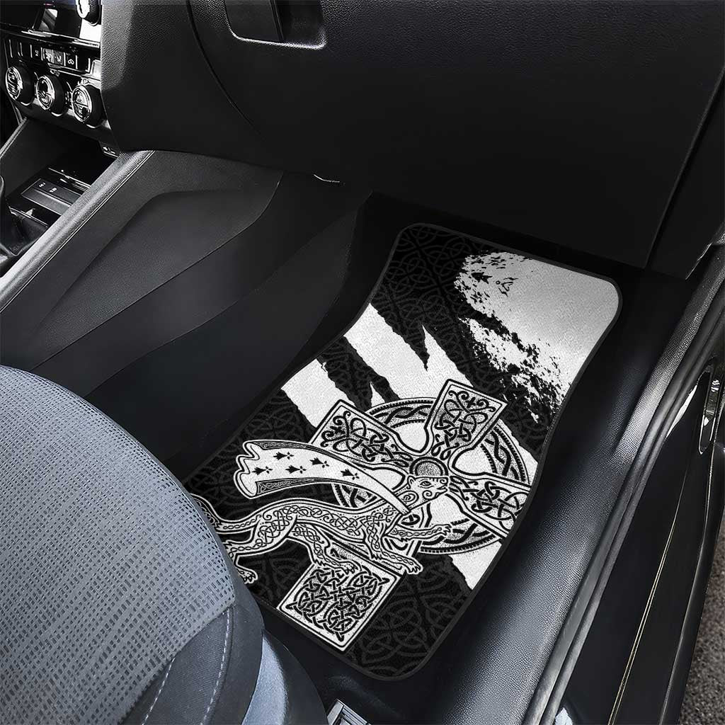 Brittany Celtic Cross Car Mats Celtic Pattern - Wonder Print Shop