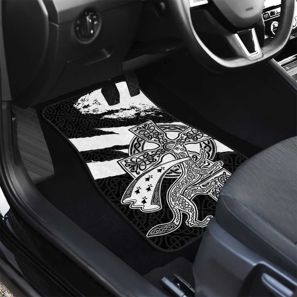 Brittany Celtic Cross Car Mats Celtic Pattern - Wonder Print Shop