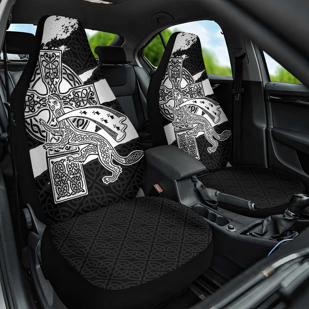 Brittany Celtic Cross Car Seat Cover Celtic Pattern - Wonder Print Shop