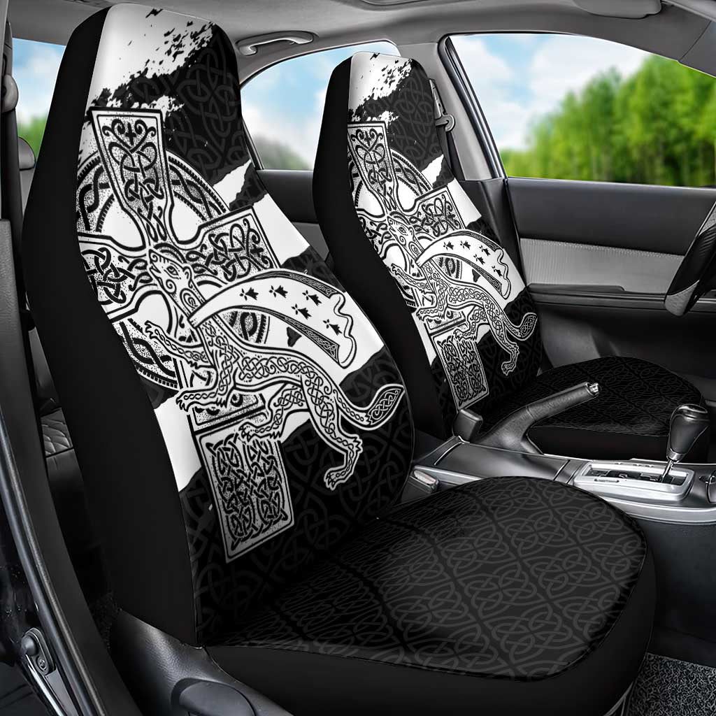 Brittany Celtic Cross Car Seat Cover Celtic Pattern - Wonder Print Shop