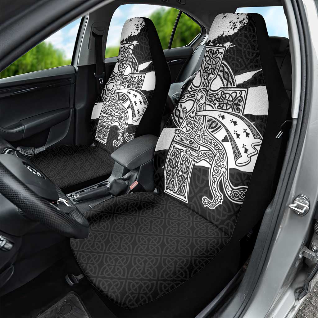 Brittany Celtic Cross Car Seat Cover Celtic Pattern - Wonder Print Shop