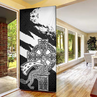 Brittany Celtic Cross Door Cover Celtic Pattern - Wonder Print Shop