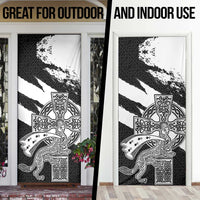 Brittany Celtic Cross Door Cover Celtic Pattern - Wonder Print Shop