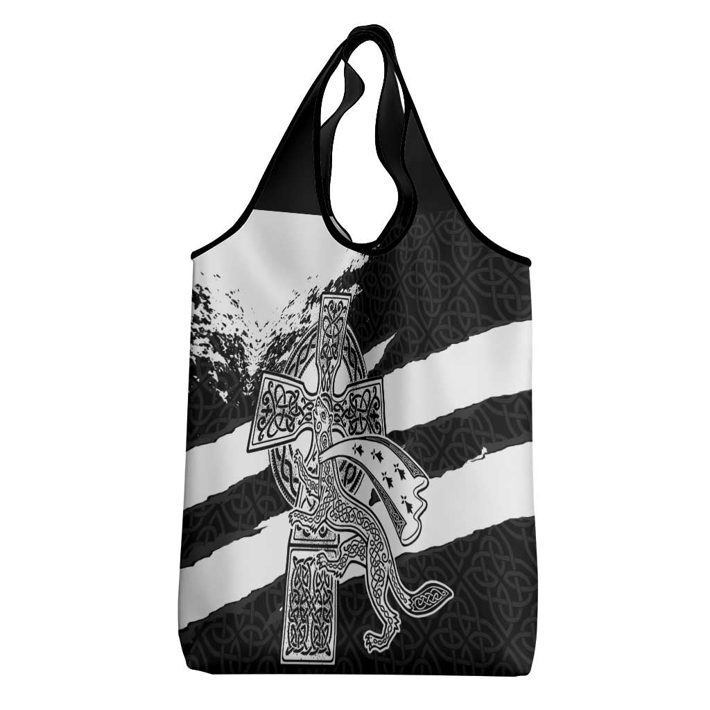 Brittany Celtic Cross Grocery Bag Celtic Pattern - Wonder Print Shop