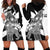 Brittany Celtic Cross Hoodie Dress Celtic Pattern - Wonder Print Shop