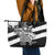 Brittany Celtic Cross Leather Tote Bag Celtic Pattern - Wonder Print Shop