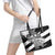 Brittany Celtic Cross Leather Tote Bag Celtic Pattern - Wonder Print Shop