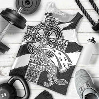 Brittany Celtic Cross Men Tank Top Celtic Pattern - Wonder Print Shop