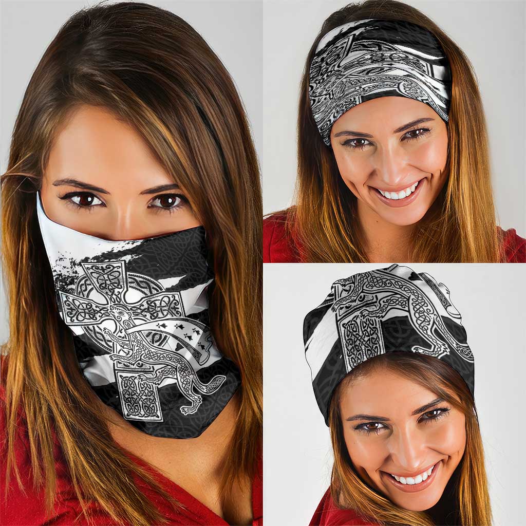 Brittany Celtic Cross Neck Gaiter Celtic Pattern - Wonder Print Shop