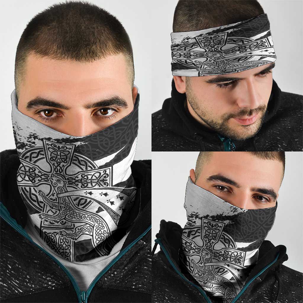 Brittany Celtic Cross Neck Gaiter Celtic Pattern - Wonder Print Shop