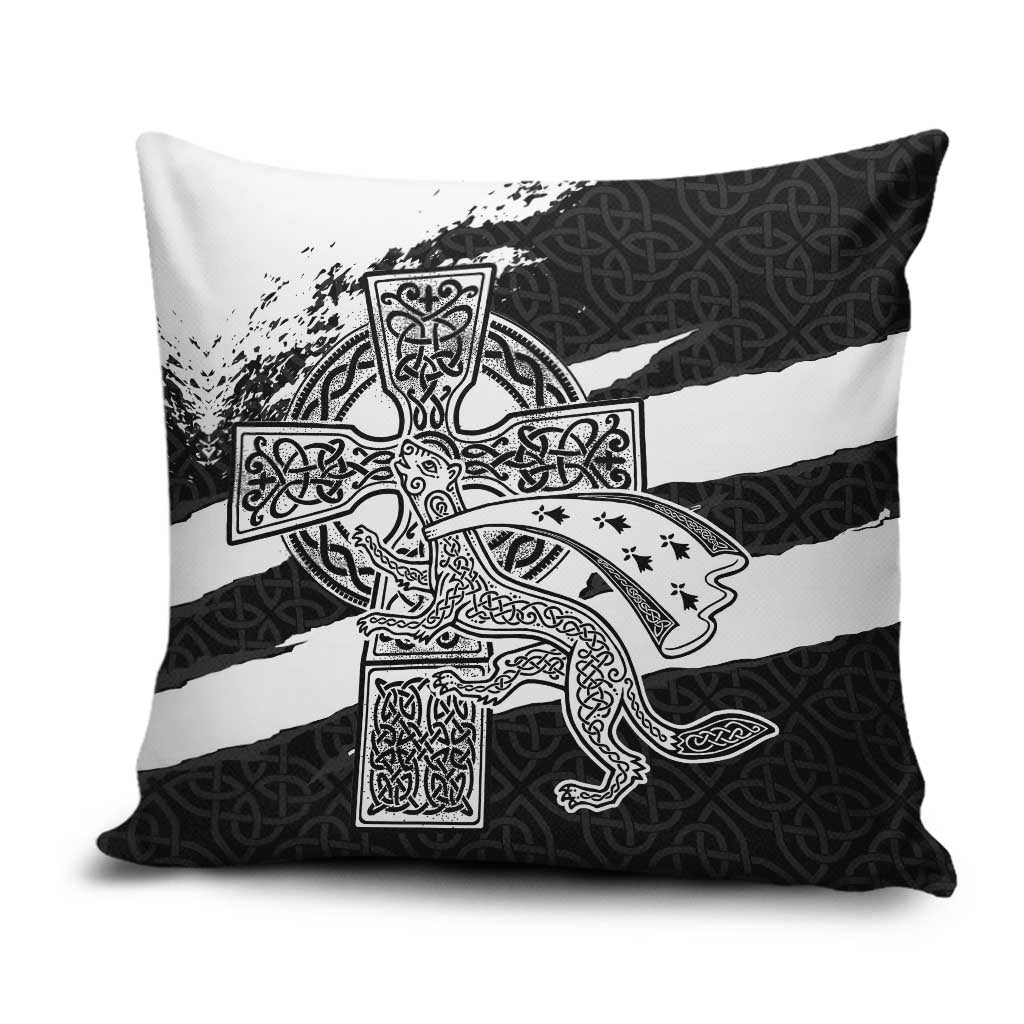 Brittany Celtic Cross Pillow Cover Celtic Pattern - Wonder Print Shop