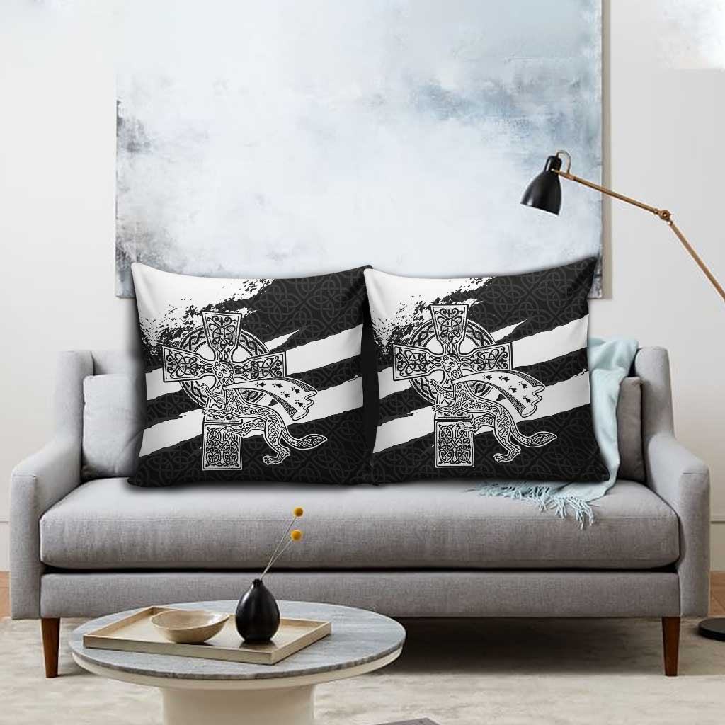 Brittany Celtic Cross Pillow Cover Celtic Pattern - Wonder Print Shop