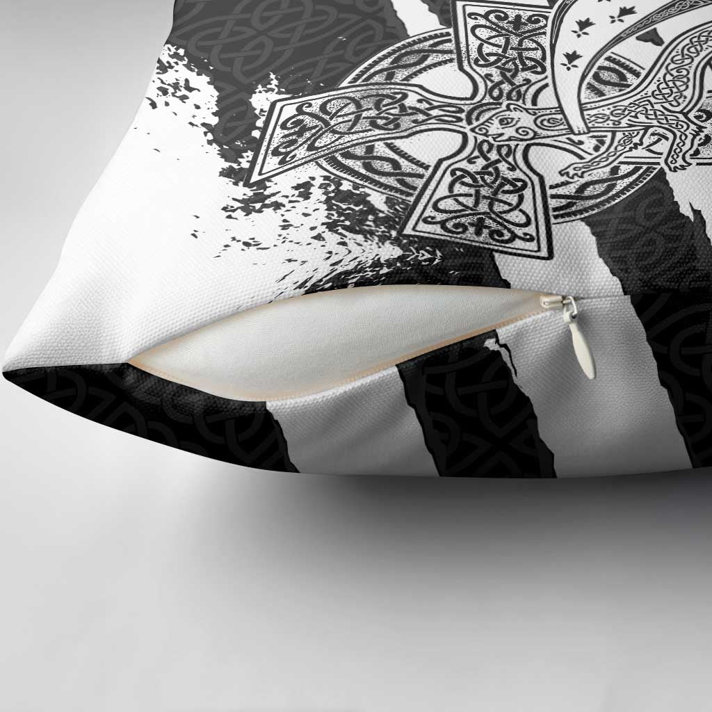 Brittany Celtic Cross Pillow Cover Celtic Pattern - Wonder Print Shop