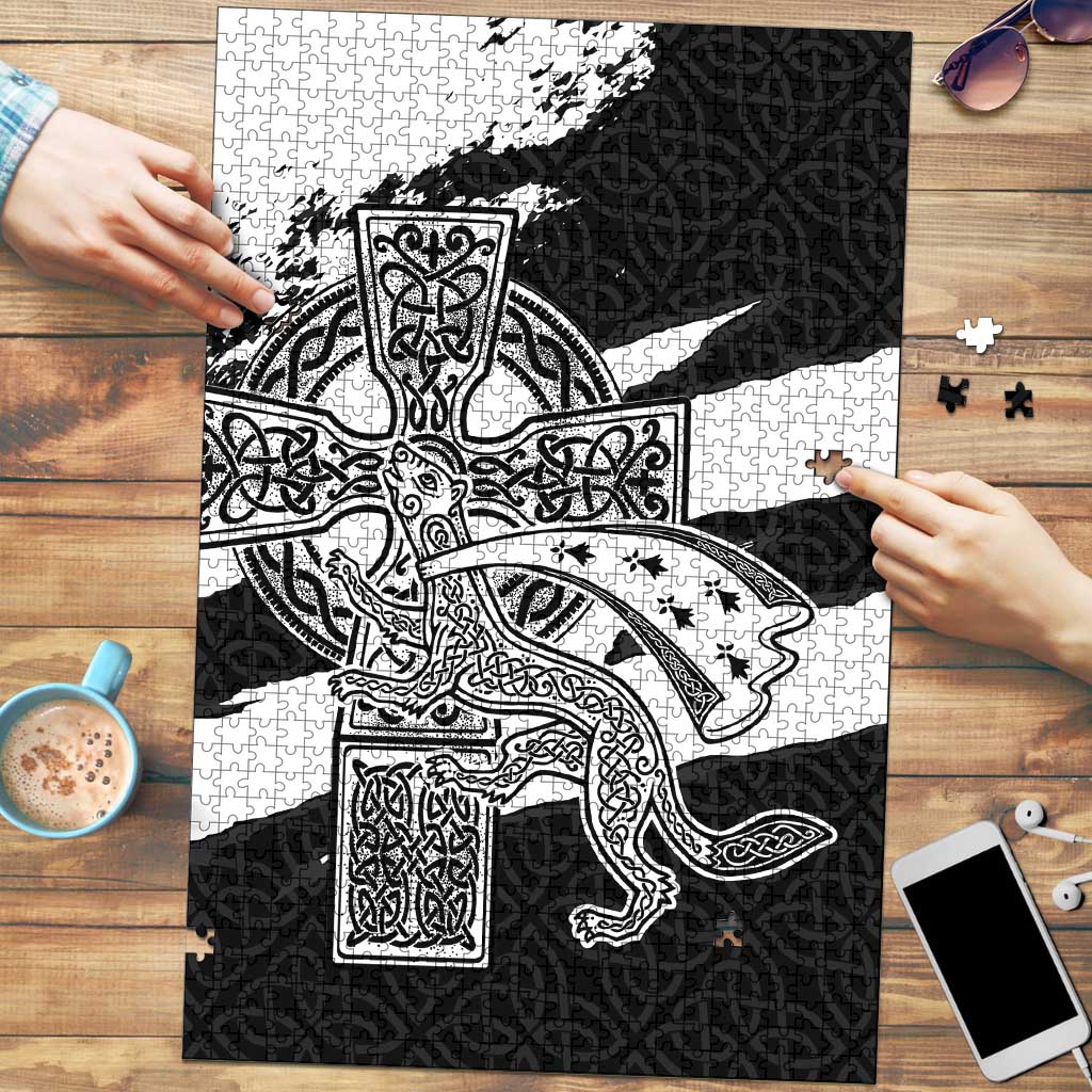 Brittany Celtic Cross Puzzle Celtic Pattern - Wonder Print Shop