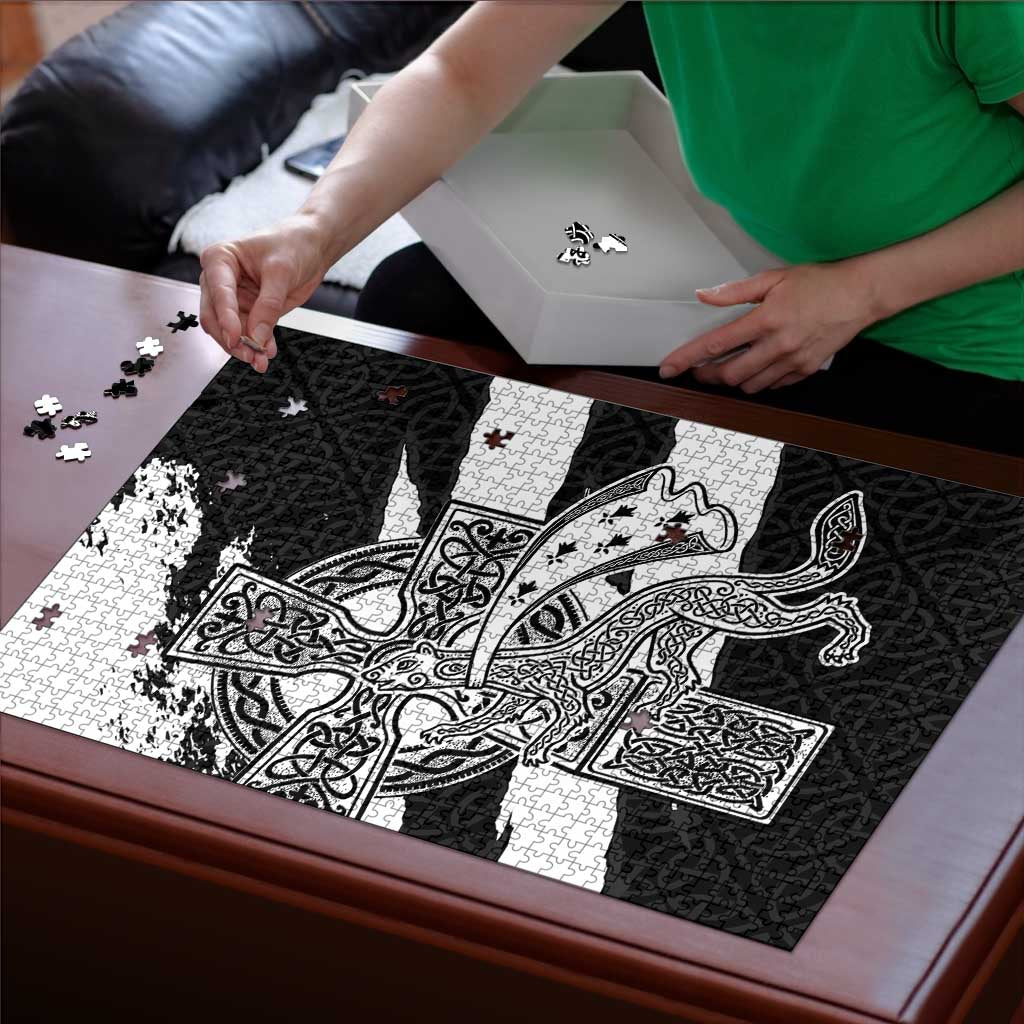 Brittany Celtic Cross Puzzle Celtic Pattern - Wonder Print Shop