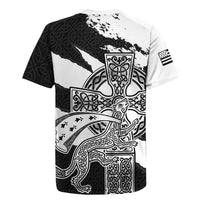 Brittany Celtic Cross Rugby Jersey Celtic Pattern - Wonder Print Shop