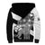 Brittany Celtic Cross Sherpa Hoodie Celtic Pattern - Wonder Print Shop