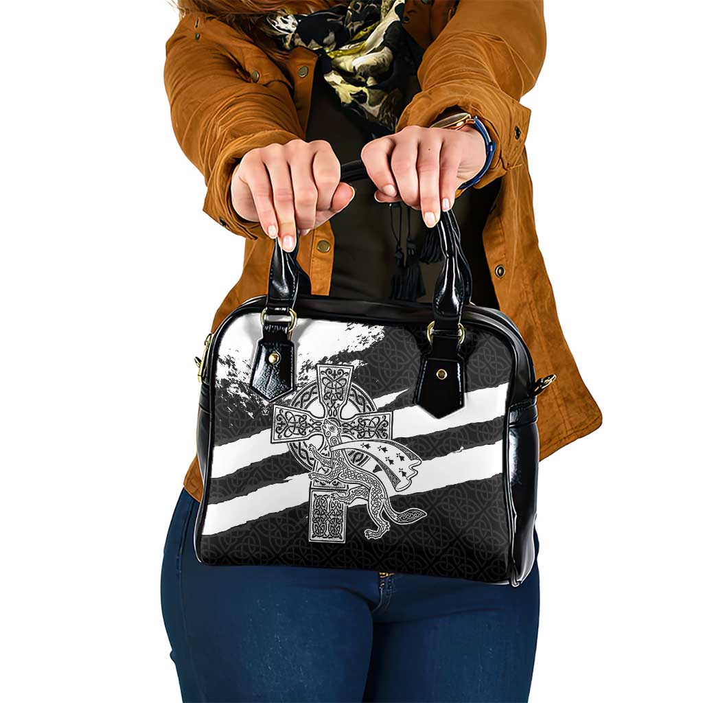 Brittany Celtic Cross Shoulder Handbag Celtic Pattern - Wonder Print Shop