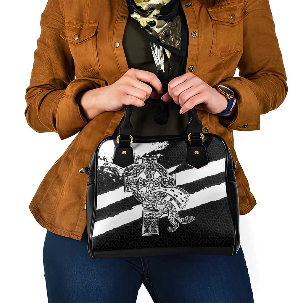Brittany Celtic Cross Shoulder Handbag Celtic Pattern - Wonder Print Shop