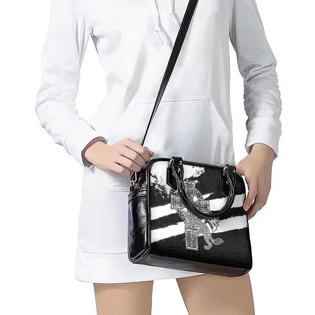Brittany Celtic Cross Shoulder Handbag Celtic Pattern - Wonder Print Shop