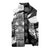 Brittany Celtic Cross Sleeveless Puffer Jacket Celtic Pattern - Wonder Print Shop
