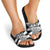 Brittany Celtic Cross Slide Sandals Celtic Pattern - Wonder Print Shop