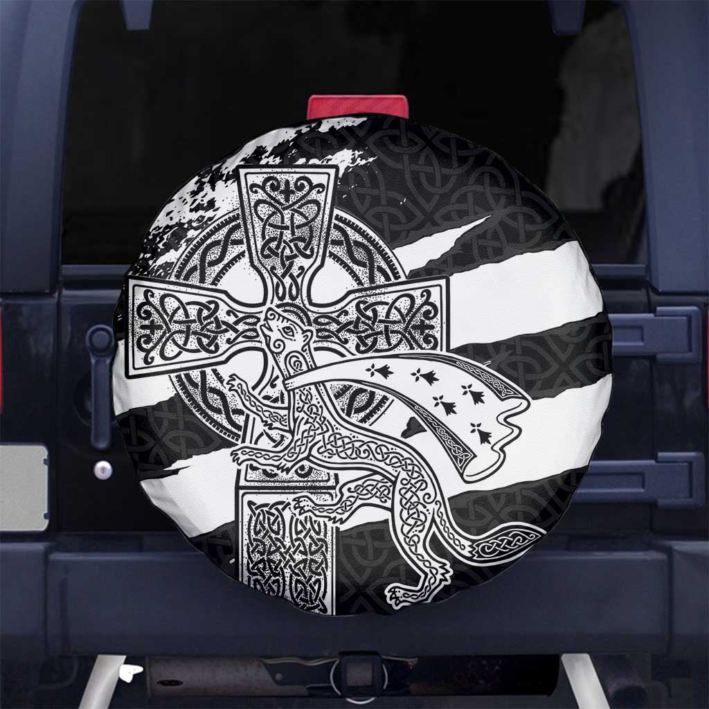 Brittany Celtic Cross Spare Tire Cover Celtic Pattern - Wonder Print Shop