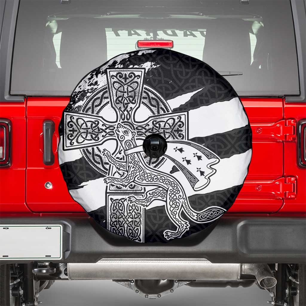 Brittany Celtic Cross Spare Tire Cover Celtic Pattern - Wonder Print Shop