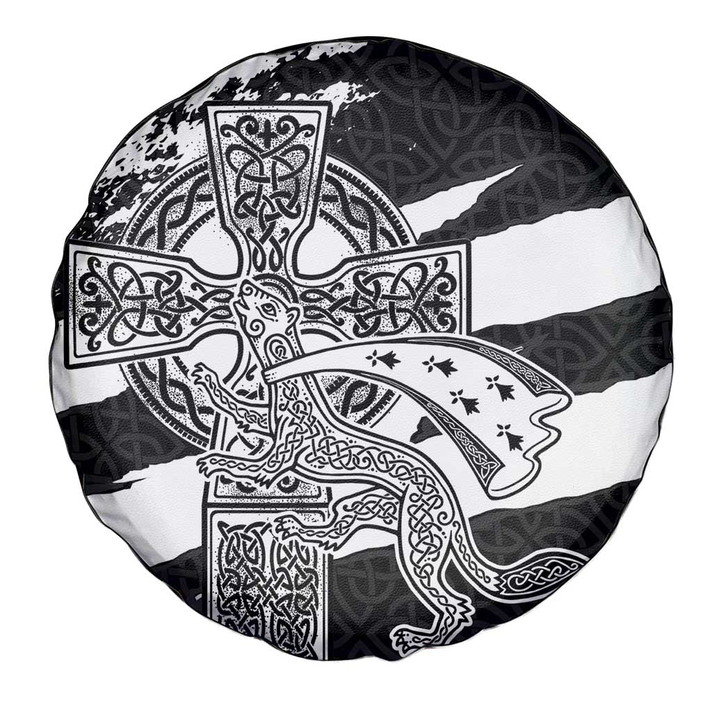 Brittany Celtic Cross Spare Tire Cover Celtic Pattern - Wonder Print Shop