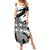 Brittany Celtic Cross Summer Maxi Dress Celtic Pattern - Wonder Print Shop