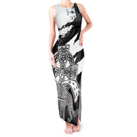 Brittany Celtic Cross Tank Maxi Dress Celtic Pattern - Wonder Print Shop