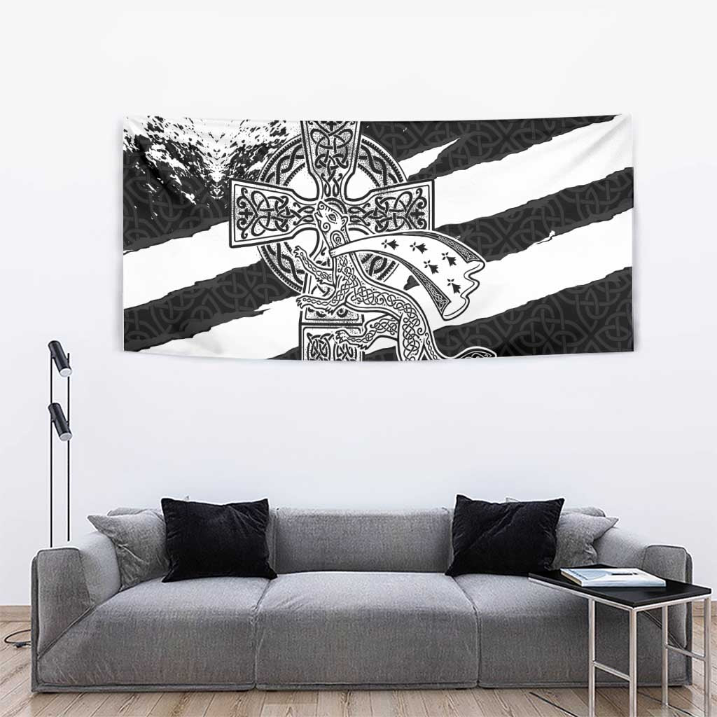 Brittany Celtic Cross Tapestry Celtic Pattern - Wonder Print Shop