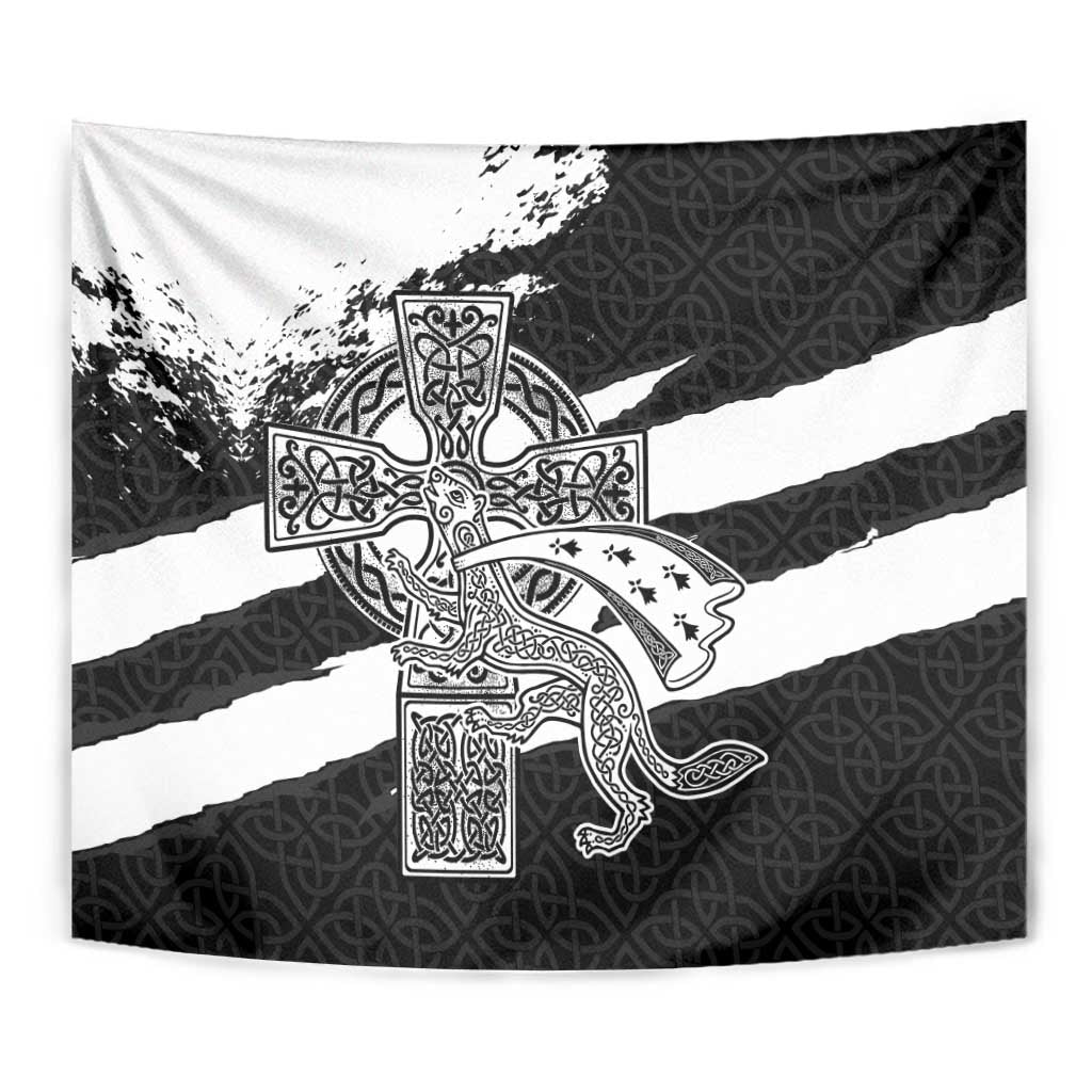 Brittany Celtic Cross Tapestry Celtic Pattern - Wonder Print Shop