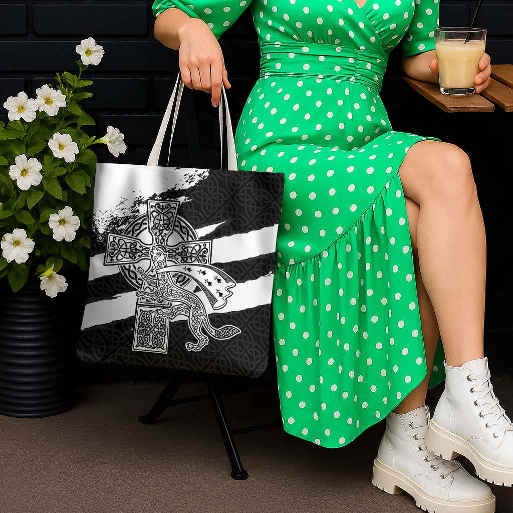 Brittany Celtic Cross Tote Bag Celtic Pattern - Wonder Print Shop
