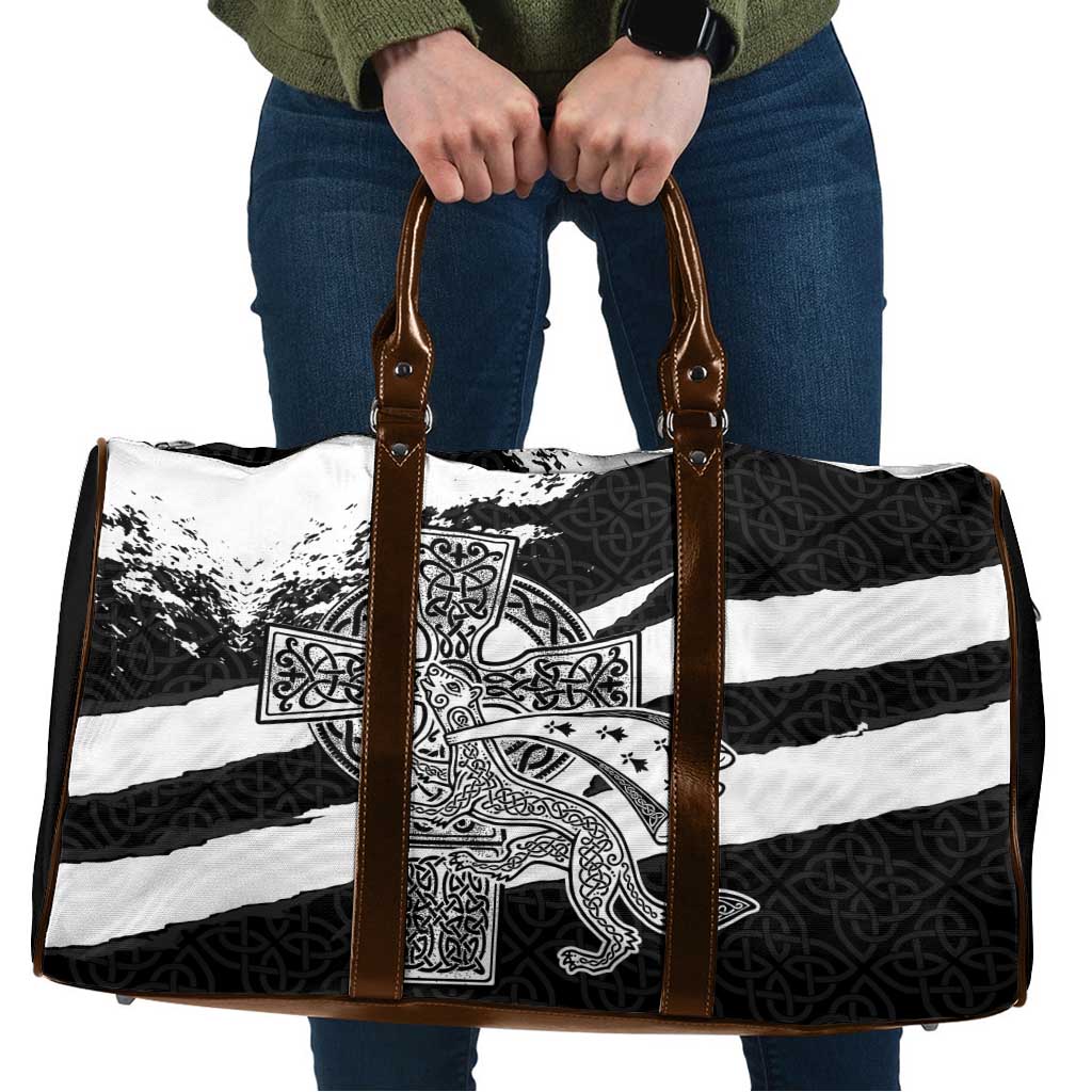 Brittany Celtic Cross Travel Bag Celtic Pattern - Wonder Print Shop