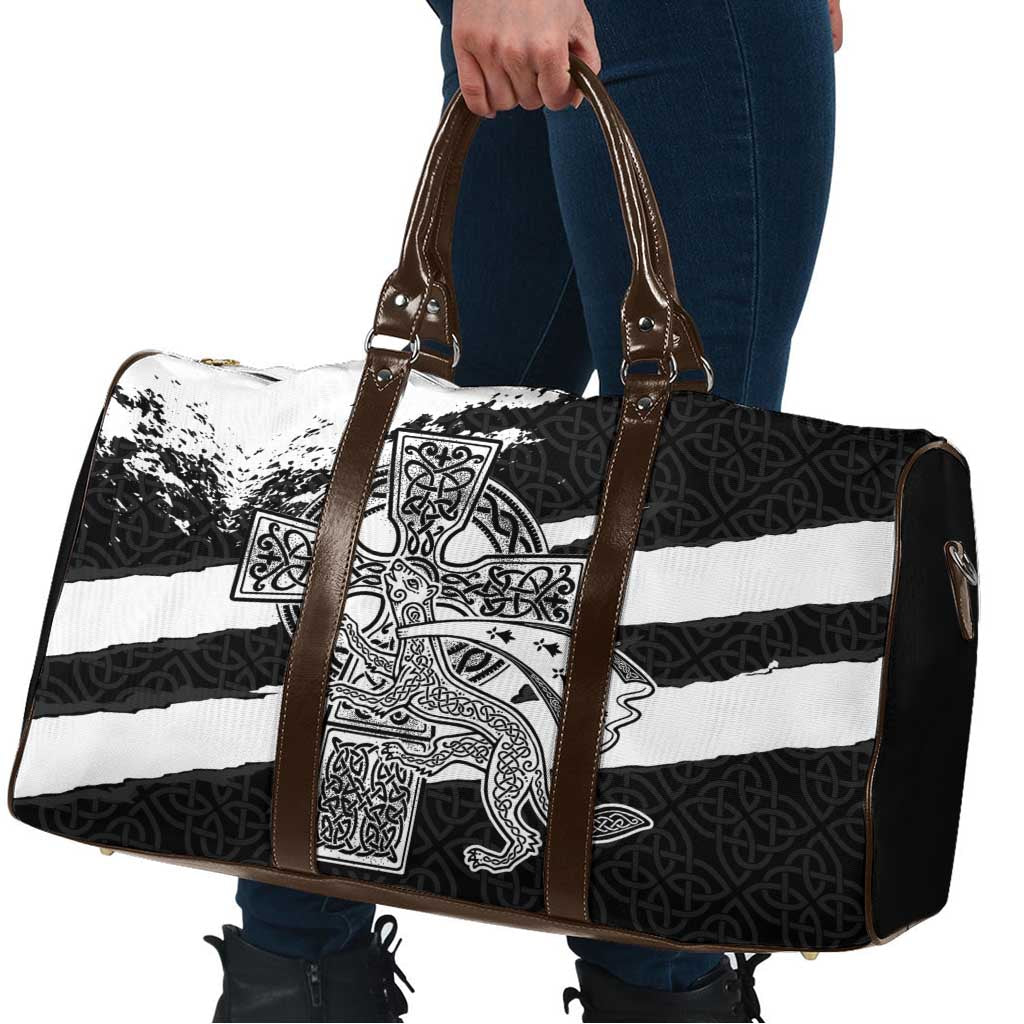 Brittany Celtic Cross Travel Bag Celtic Pattern - Wonder Print Shop