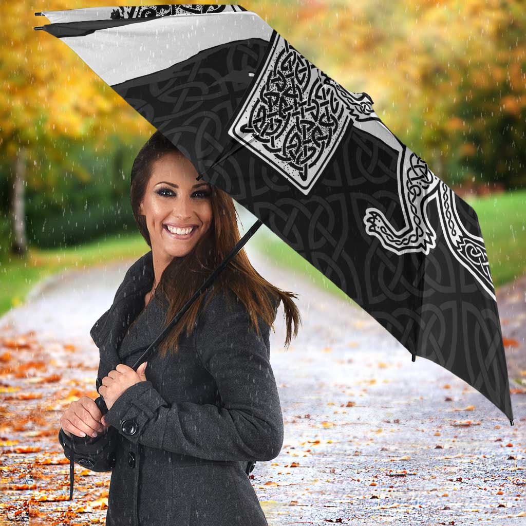 Brittany Celtic Cross Umbrella Celtic Pattern - Wonder Print Shop
