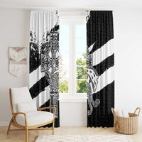 Brittany Celtic Cross Window Curtain Celtic Pattern - Wonder Print Shop