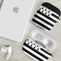 Brittany Flag Style AirPods Case Kentoch Mervel Eget Bezan Saotret - Wonder Print Shop