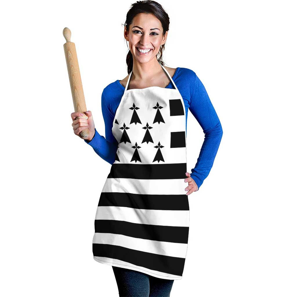 Brittany Flag Style Apron Kentoch Mervel Eget Bezan Saotret - Wonder Print Shop