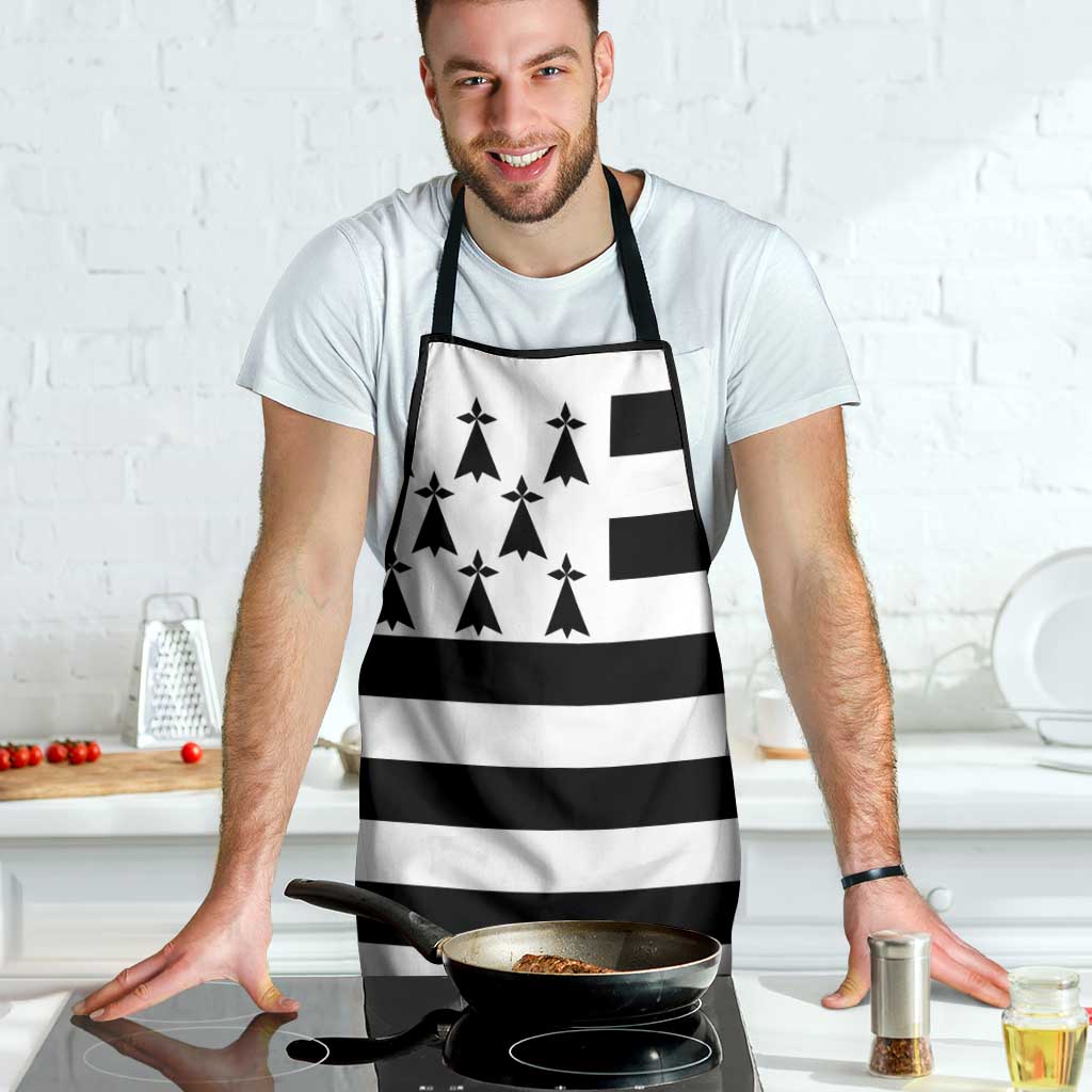 Brittany Flag Style Apron Kentoch Mervel Eget Bezan Saotret - Wonder Print Shop