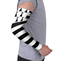 Brittany Flag Style Arm Sleeves Kentoch Mervel Eget Bezan Saotret - Wonder Print Shop