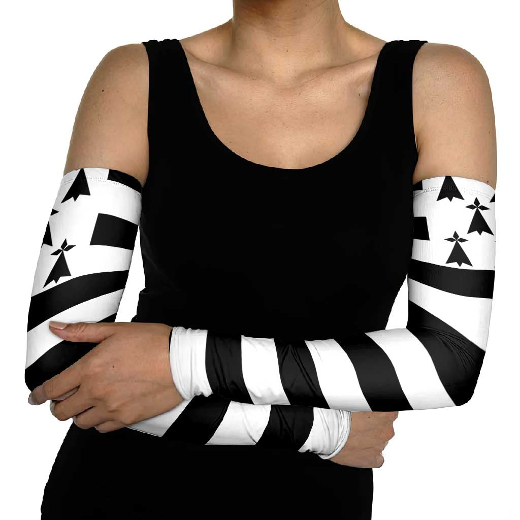 Brittany Flag Style Arm Sleeves Kentoch Mervel Eget Bezan Saotret - Wonder Print Shop