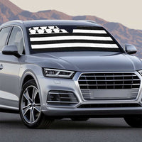 Brittany Flag Style Auto Sun Shade Kentoch Mervel Eget Bezan Saotret - Wonder Print Shop
