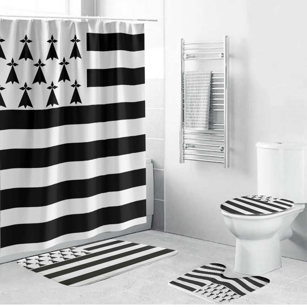 Brittany Flag Style Bathroom Set Kentoch Mervel Eget Bezan Saotret - Wonder Print Shop