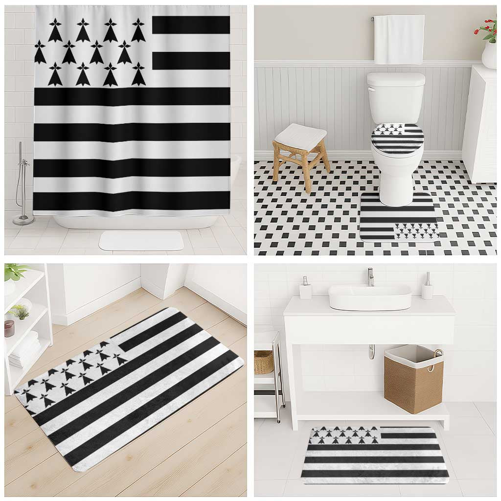 Brittany Flag Style Bathroom Set Kentoch Mervel Eget Bezan Saotret - Wonder Print Shop
